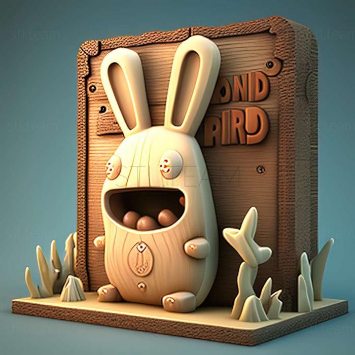 3D model Rabbids Land game (STL)